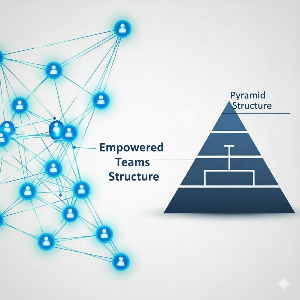 Product organization scaling empowerment structure
