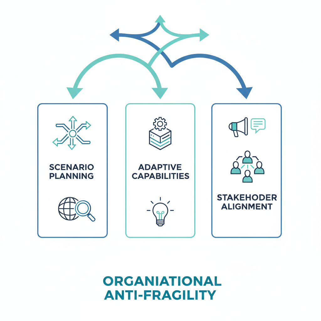 Three-Pillar Anti-Fragile Organization Framework