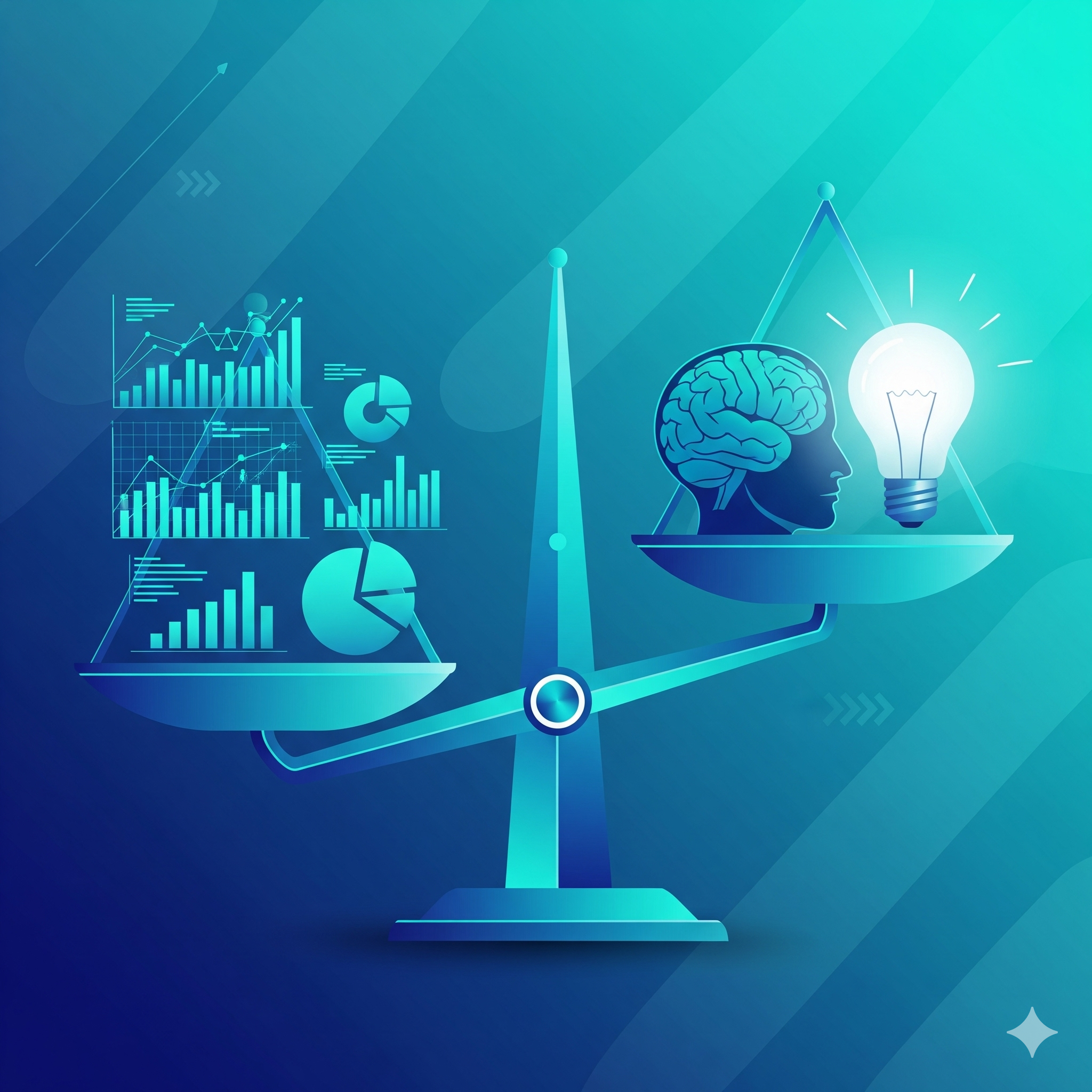 Data-informed vs data-driven decision making balance